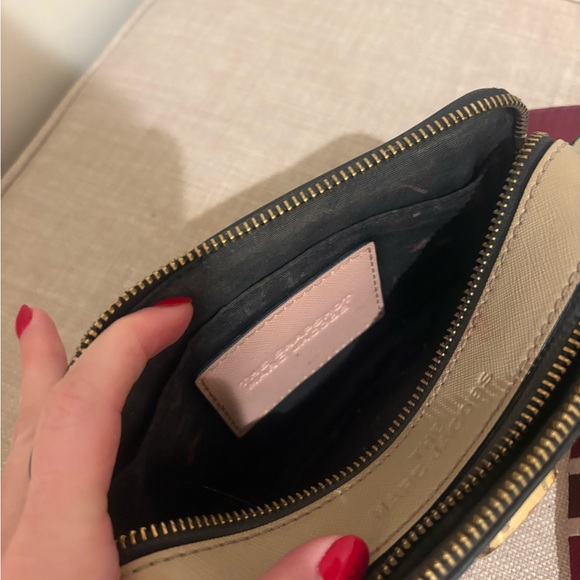 Marc Jacobs Snapshot Pink and Burgundy Crossbody Bag - Picture 5 of 7